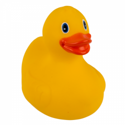 Kačenka do vany žlutá 8cm hračka do vany
