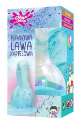 Pěnivá láva do koupele a do sprchy modrá