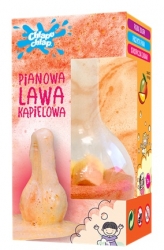 Pěnivá láva do koupele a do sprchy oranžová