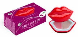 Peeling na rty 23g + noční maska na rty 19g - třešeň