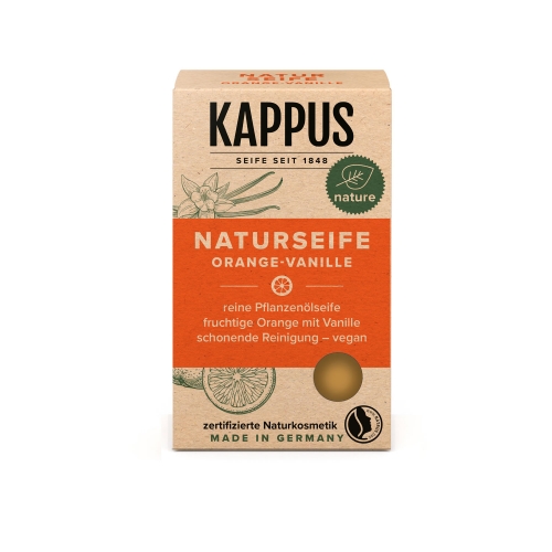 Kappus mýdlo Pomeranč Vanilka 100g